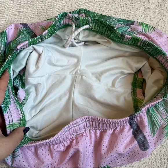 Duvin palm mesh drawstring shorts - Picture 9 of 12